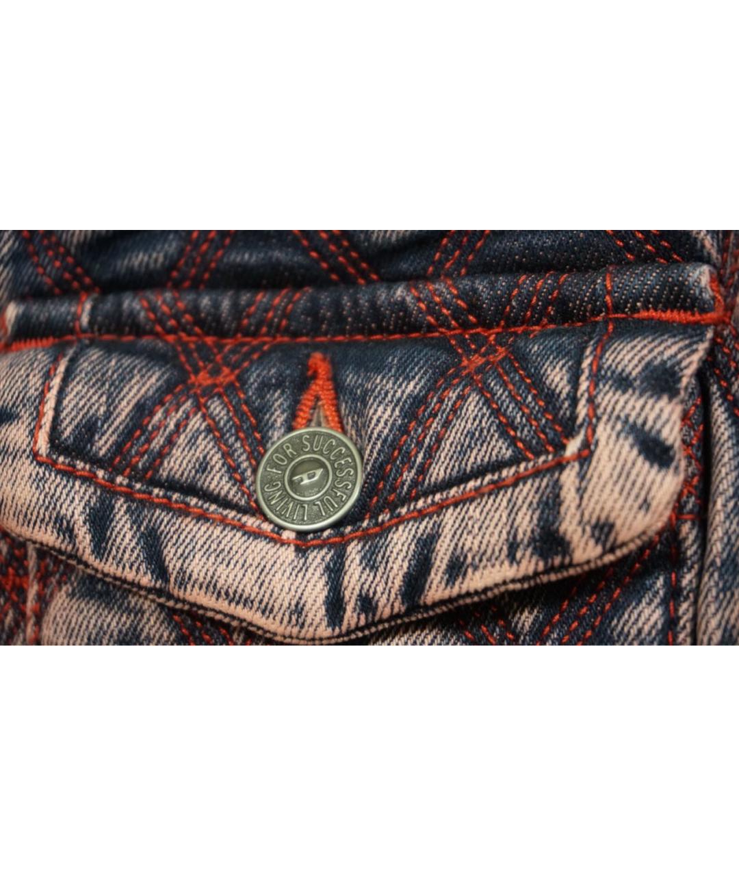 DIESEL Розовая деним куртка, фото 6