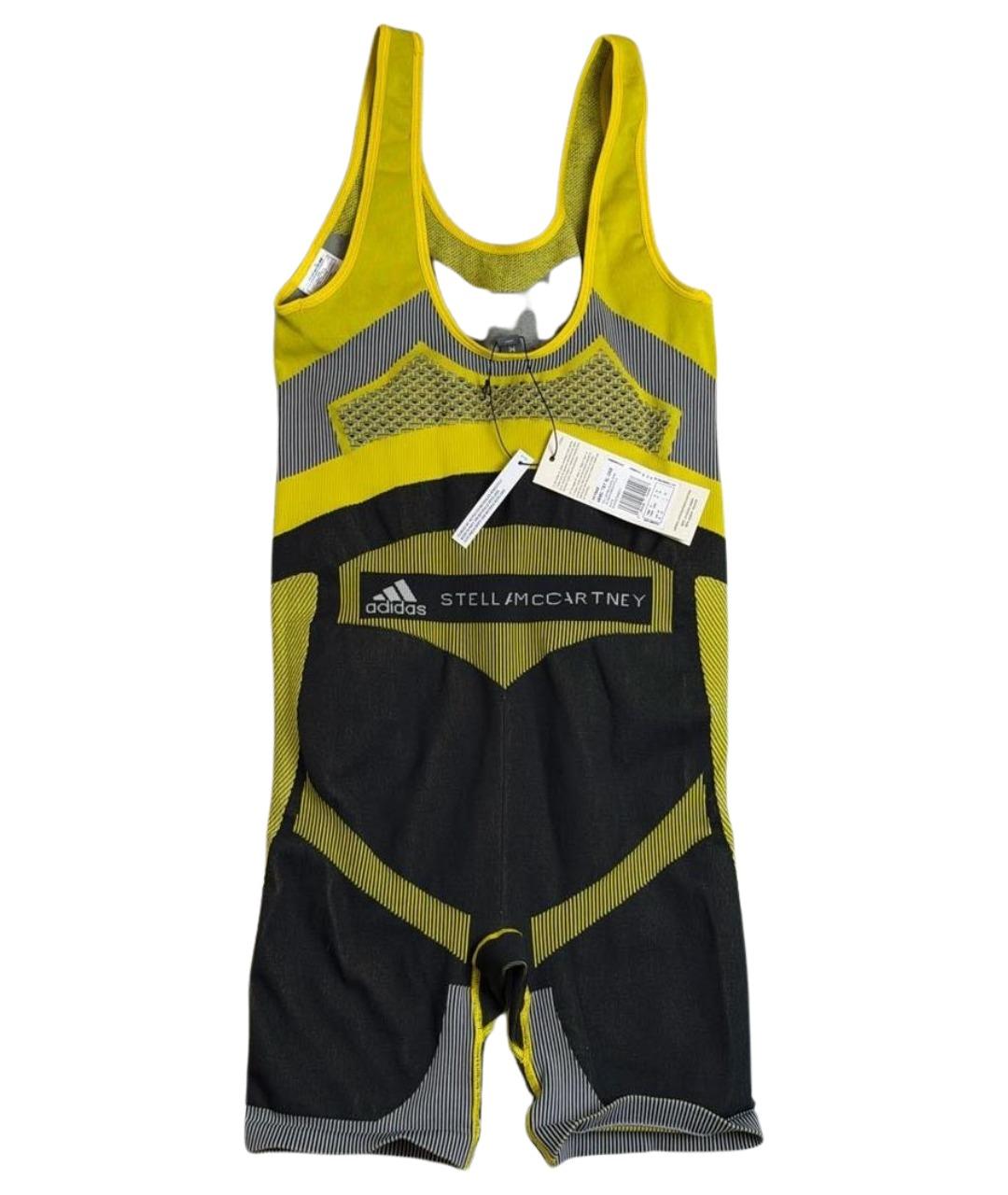 ADIDAS BY STELLA MCCARTNEY Желтый синтетический комбинезон, фото 1
