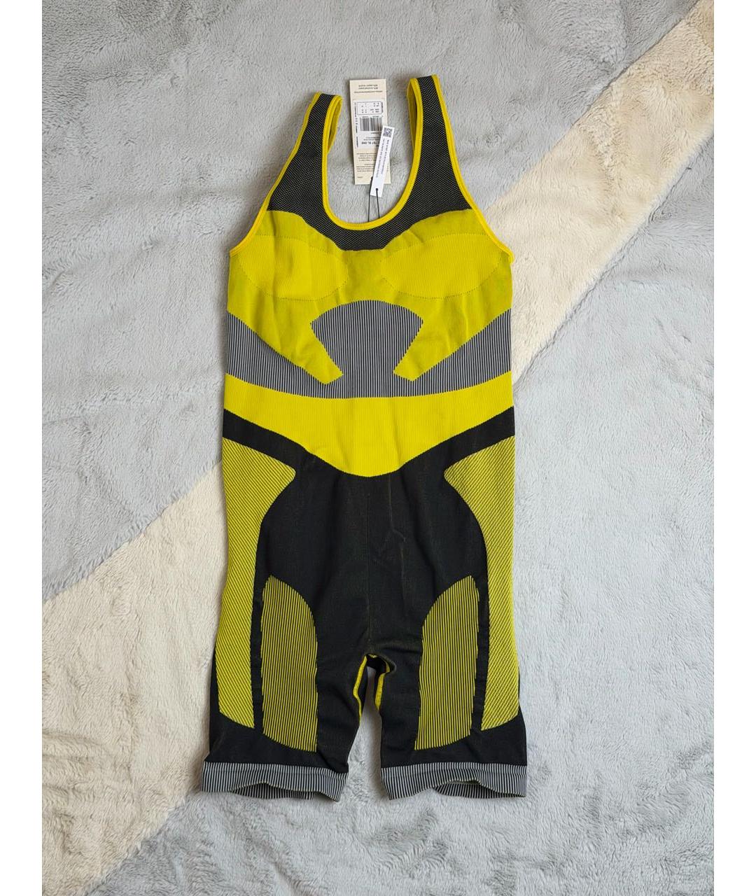 ADIDAS BY STELLA MCCARTNEY Желтый синтетический комбинезон, фото 2