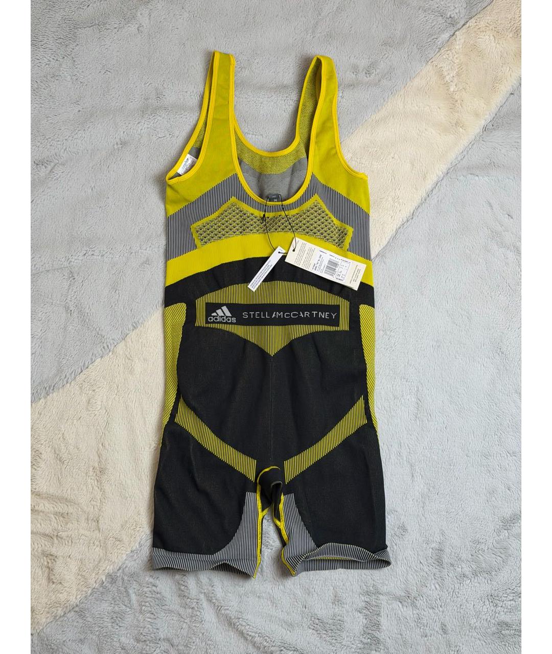ADIDAS BY STELLA MCCARTNEY Желтый синтетический комбинезон, фото 7