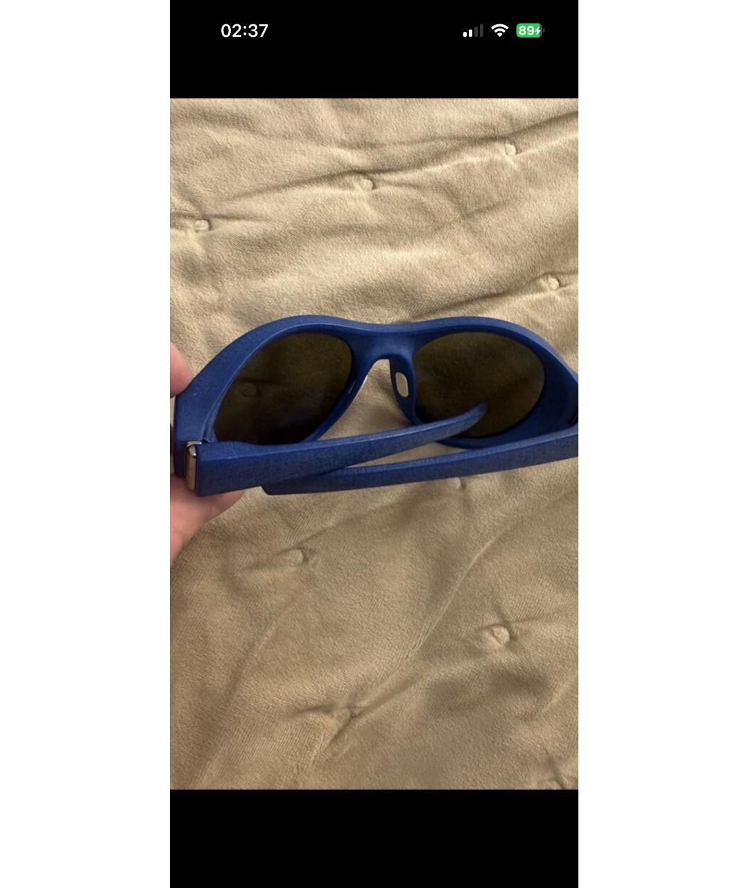 MYKITA Темно-синие пластиковые солнцезащитные очки, фото 6