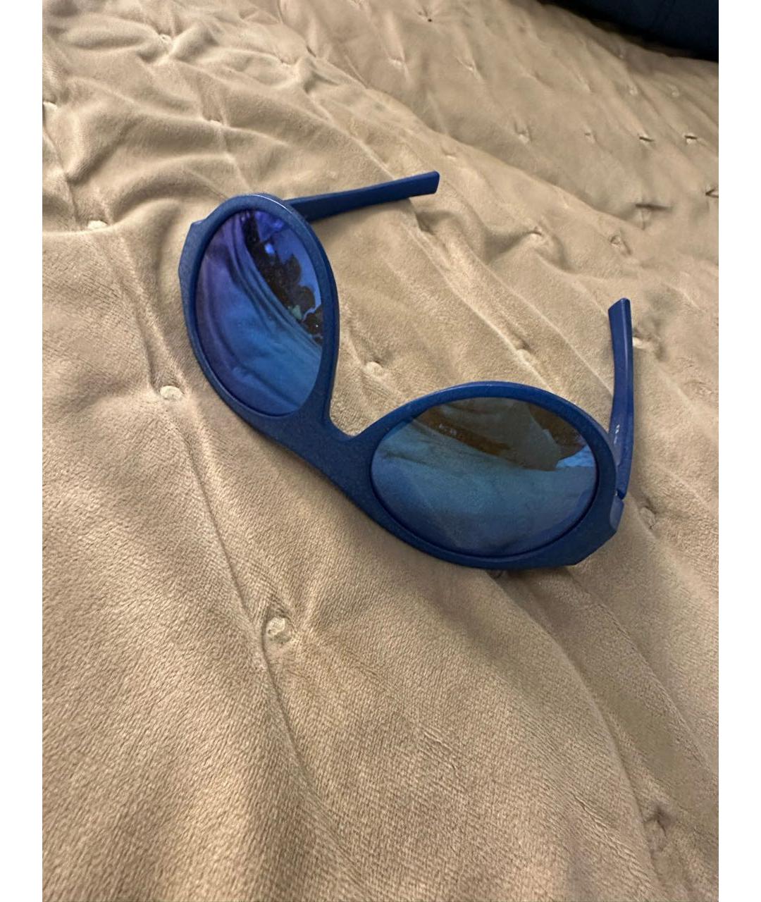 MYKITA Темно-синие пластиковые солнцезащитные очки, фото 7