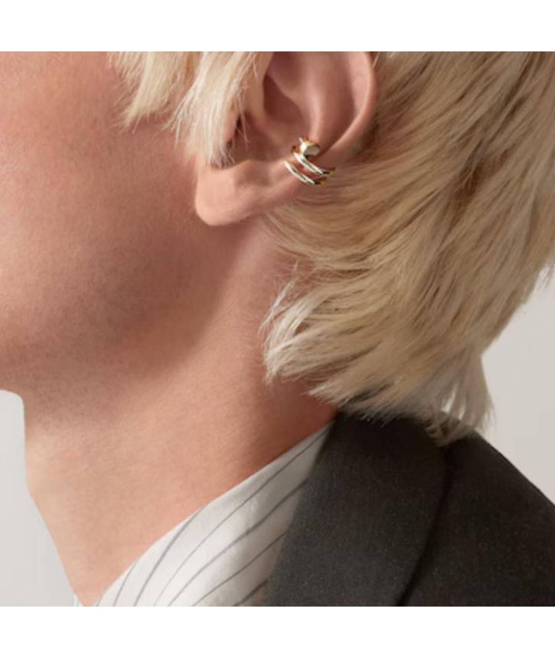 CARTIER Золотые серьги из розового золота, фото 3