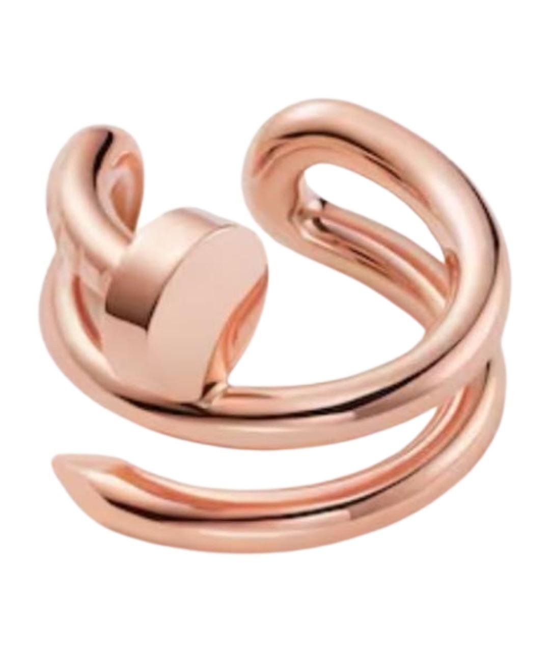 CARTIER Золотые серьги из розового золота, фото 1