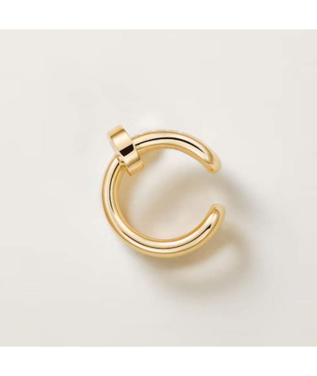 CARTIER Золотые серьги из желтого золота, фото 4