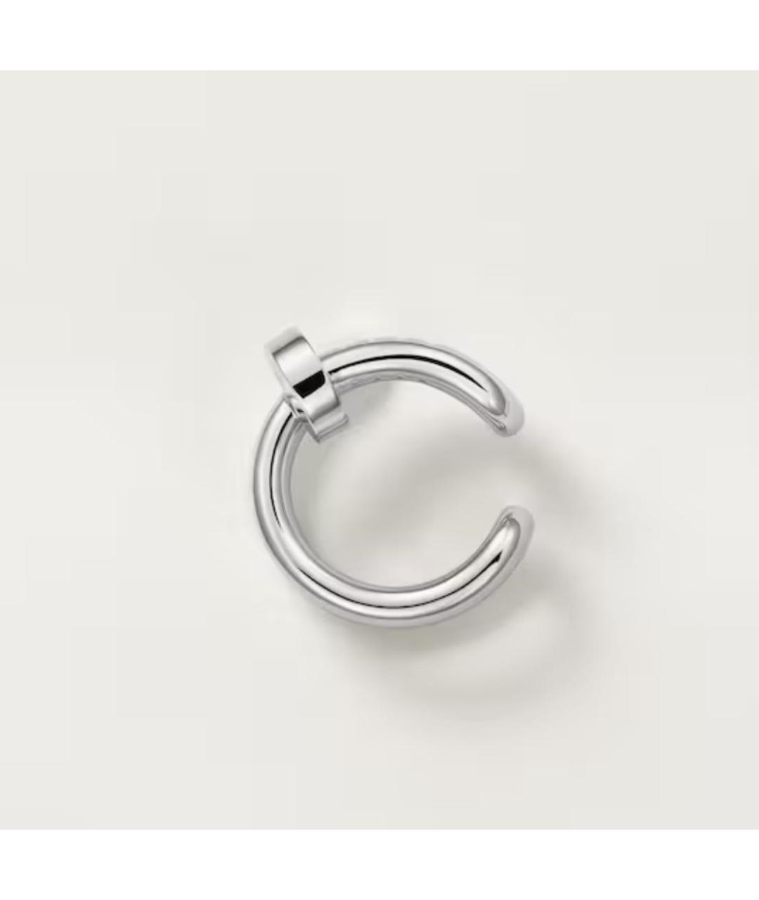 CARTIER Серебряные серьги из белого золота, фото 3