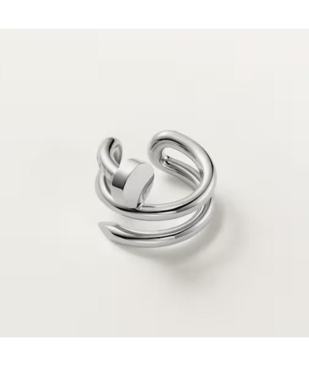 CARTIER Серебряные серьги из белого золота, фото 5