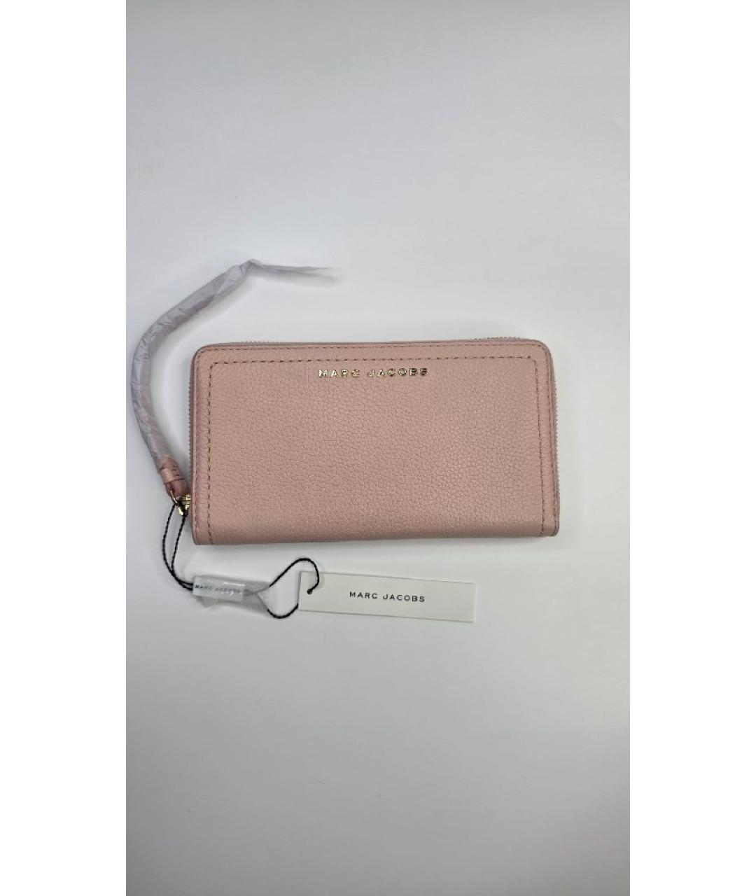 MARC JACOBS Розовый кожаный кошелек, фото 5