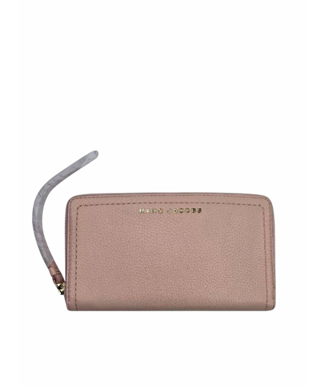 MARC JACOBS Розовый кожаный кошелек, фото 1