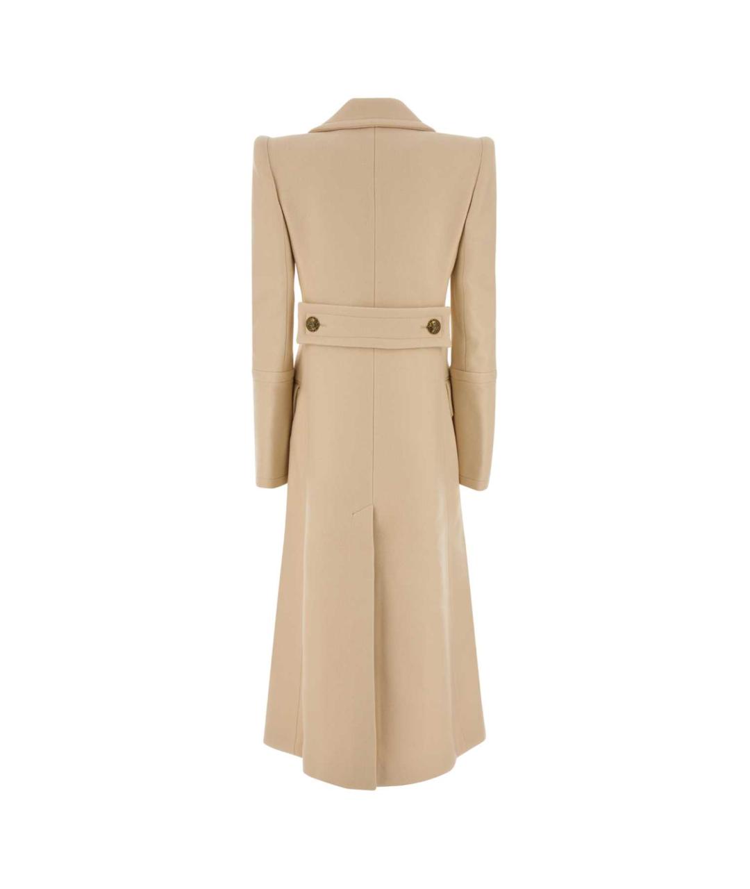 ZIMMERMANN Бежевое шерстяное пальто, фото 2