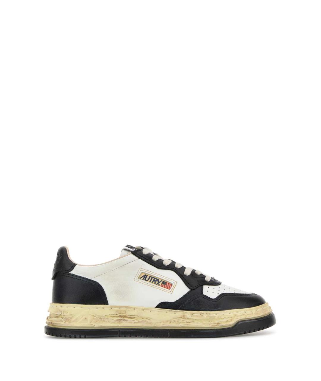 AUTRY Мульти кожаные кроссовки, фото 1