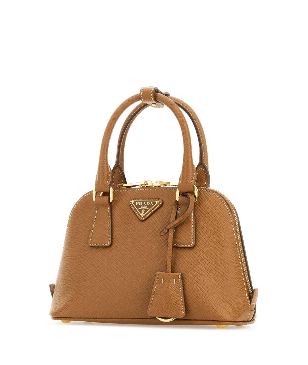 PRADA Бежевая кожаная сумка тоут, фото 2