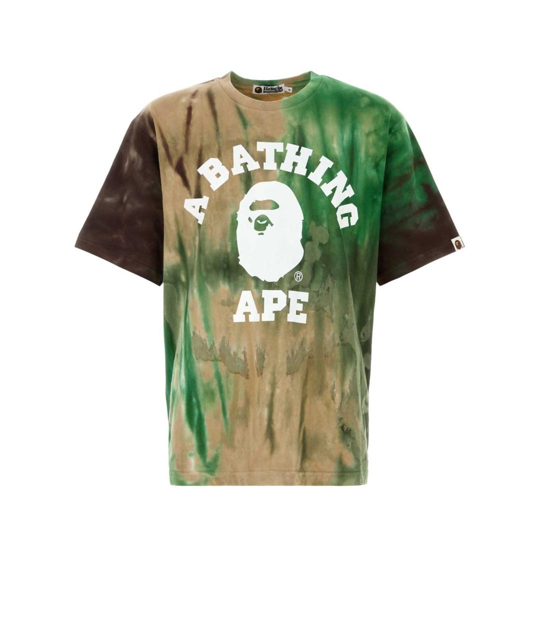 BAPE Мульти хлопковая футболка, фото 1