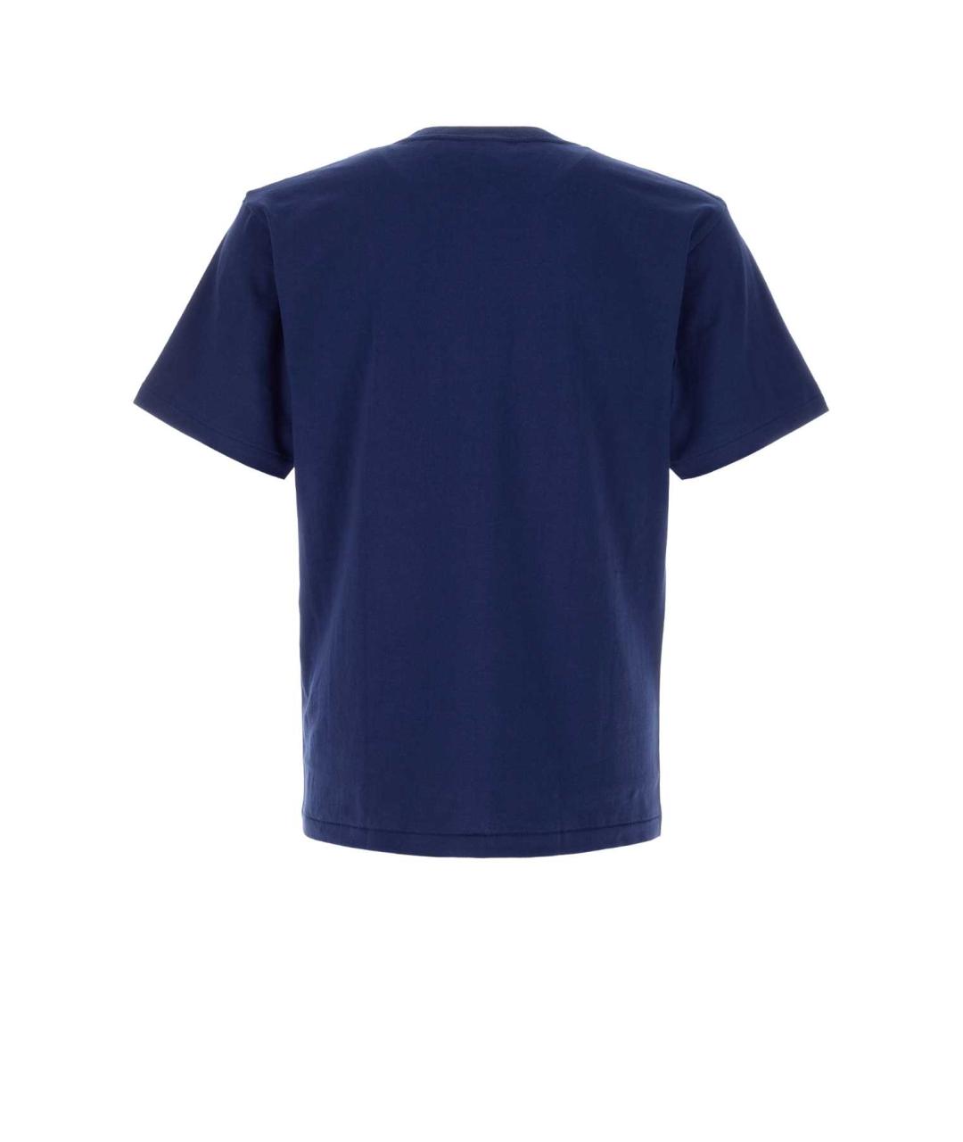 BAPE Синяя хлопковая футболка, фото 2