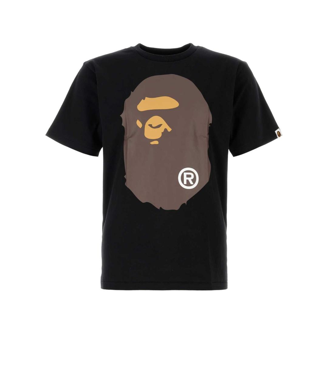 BAPE Черная хлопковая футболка, фото 1