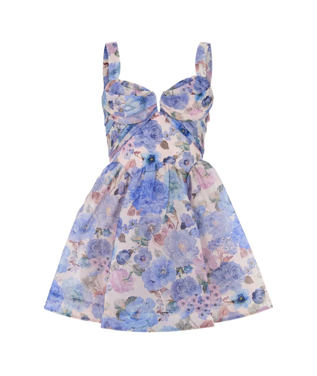 ZIMMERMANN Мульти льняное платье, фото 1