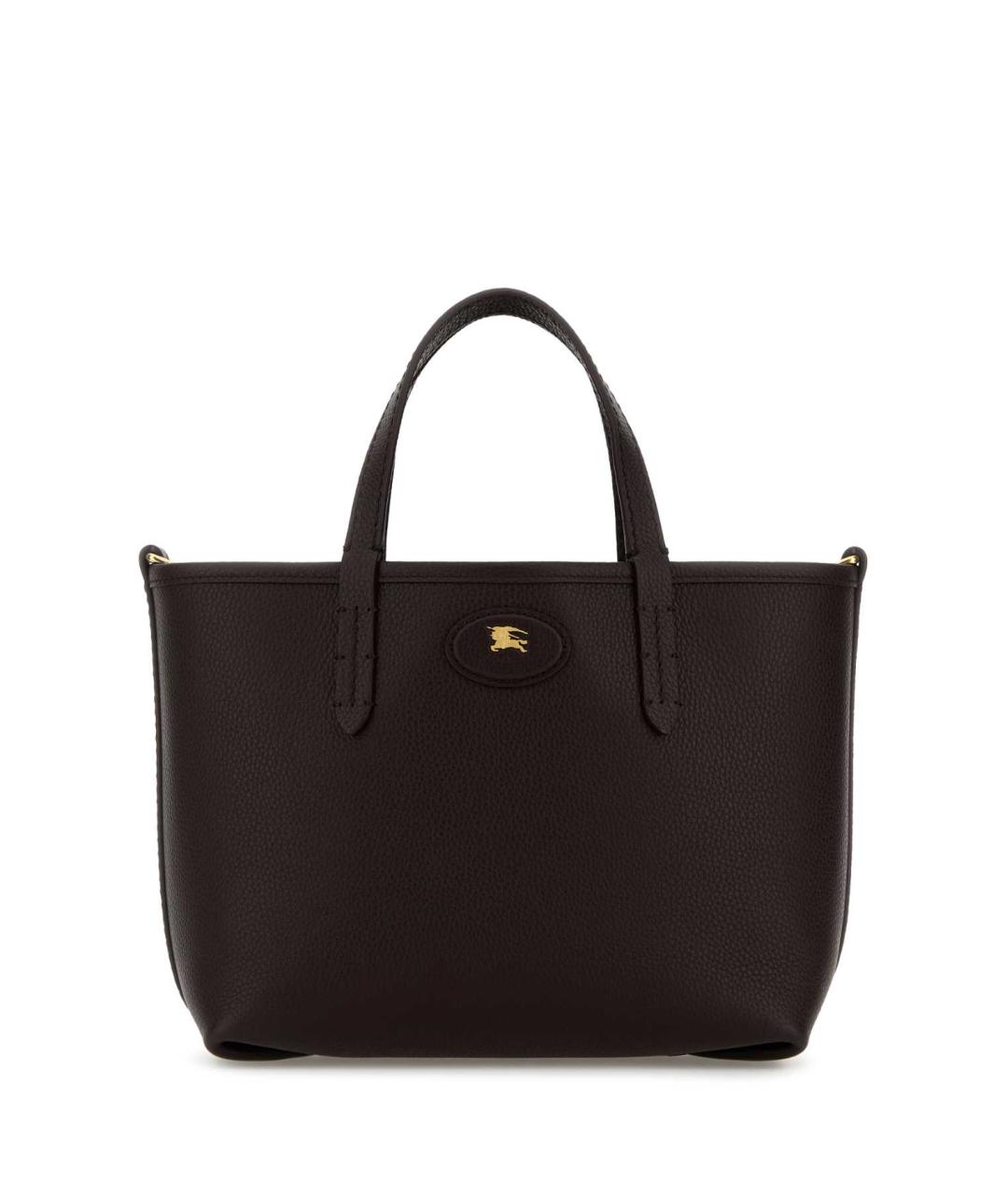 BURBERRY Коричневая кожаная сумка тоут, фото 1