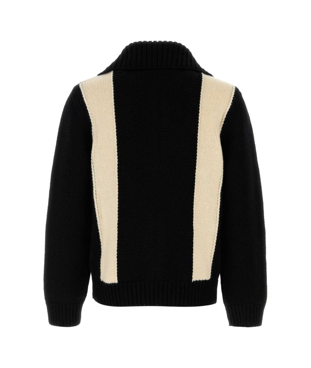 VALENTINO Черная шерстяная куртка, фото 2