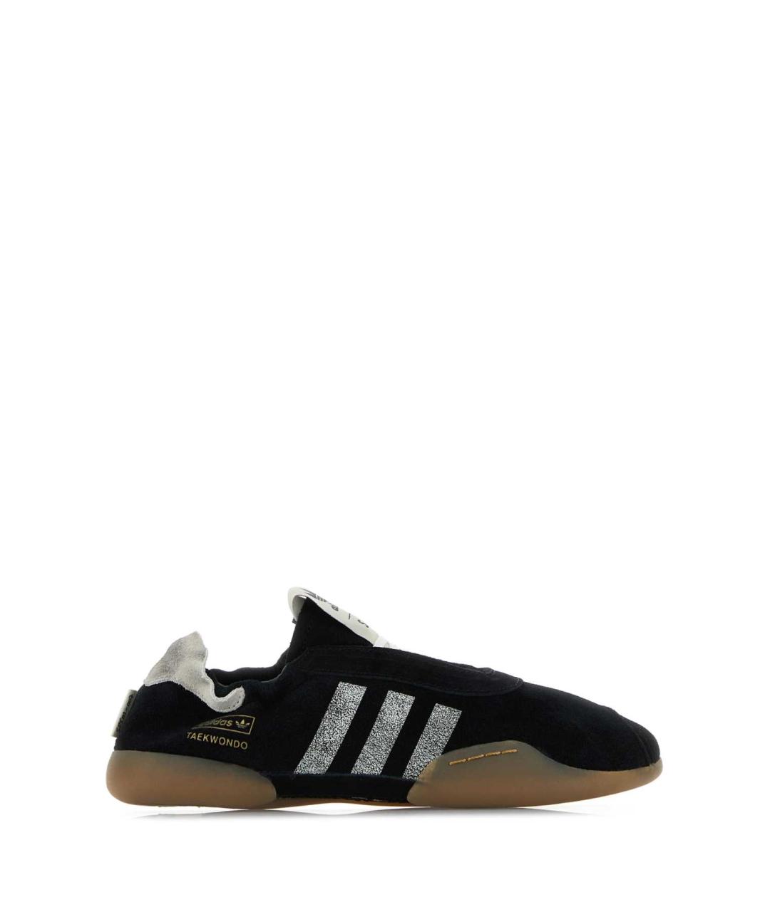 ADIDAS Черные замшевые кеды, фото 1