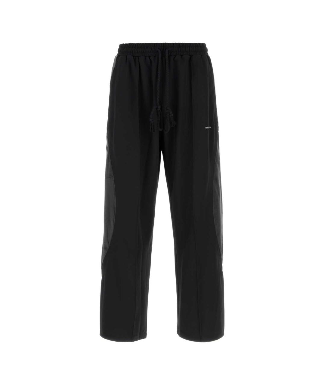 ADIDAS Черные полиэстеровые спортивные брюки и шорты, фото 1