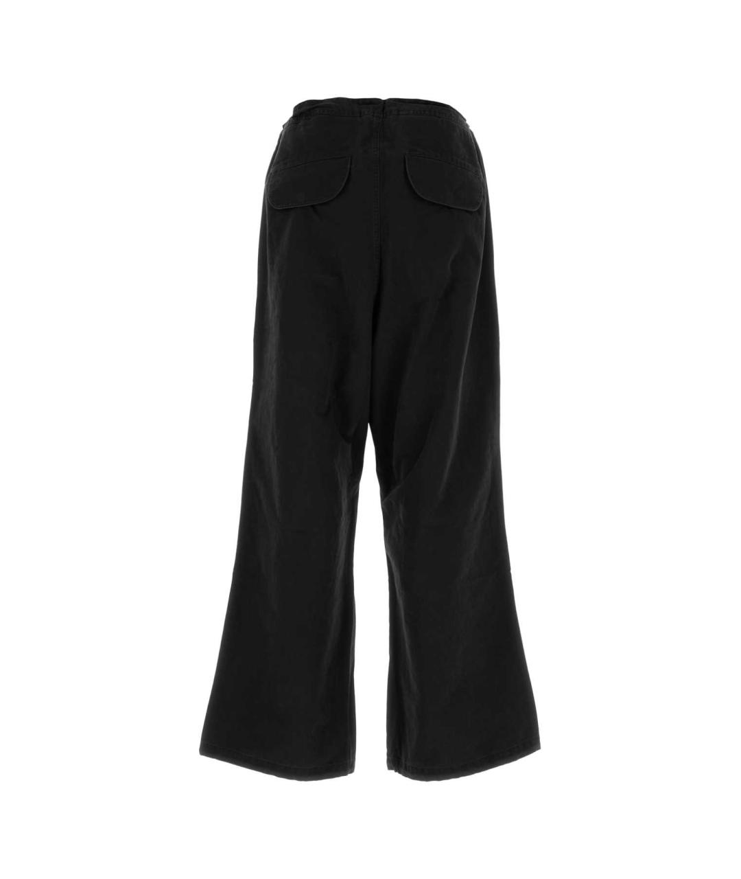 entire studios Черные хлопковые прямые брюки, фото 2