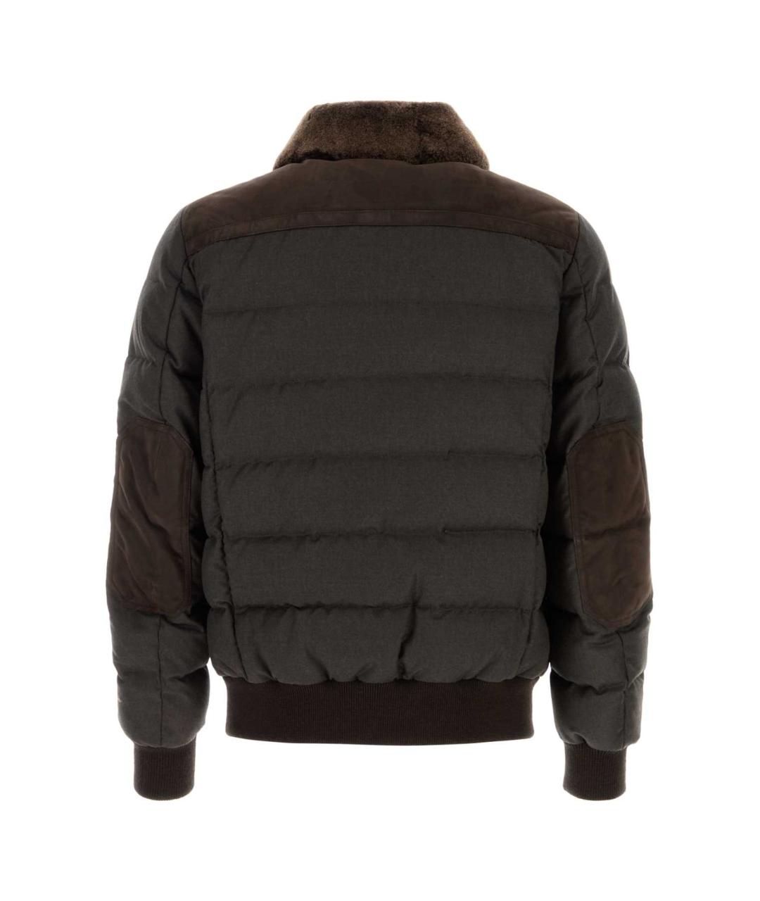 MOORER Коричневая замшевая куртка, фото 2