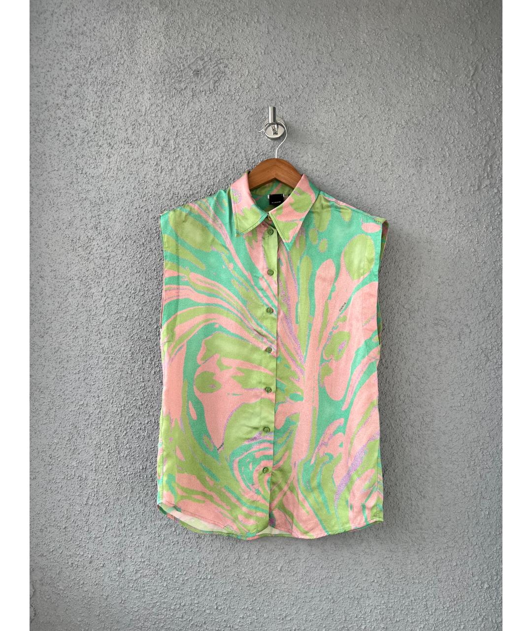 PINKO Мульти вискозная блузы, фото 5