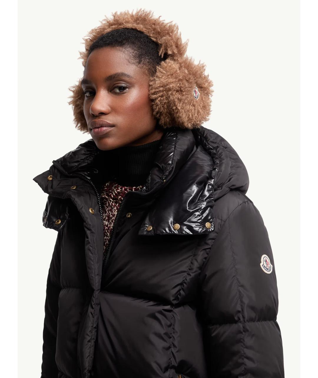 MONCLER Коричневые синтетические наушники, фото 2