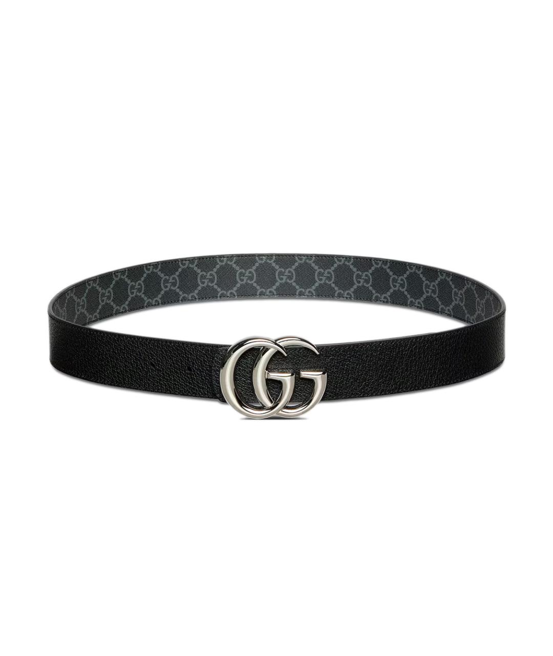 GUCCI Черный ремень, фото 3