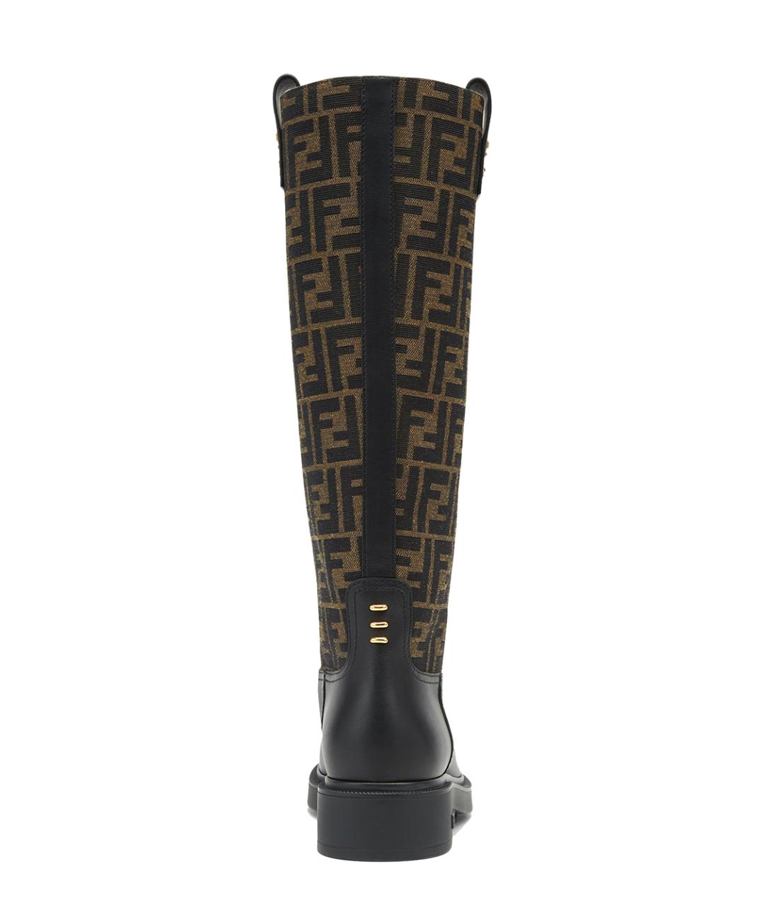 FENDI Мульти кожаные сапоги, фото 4