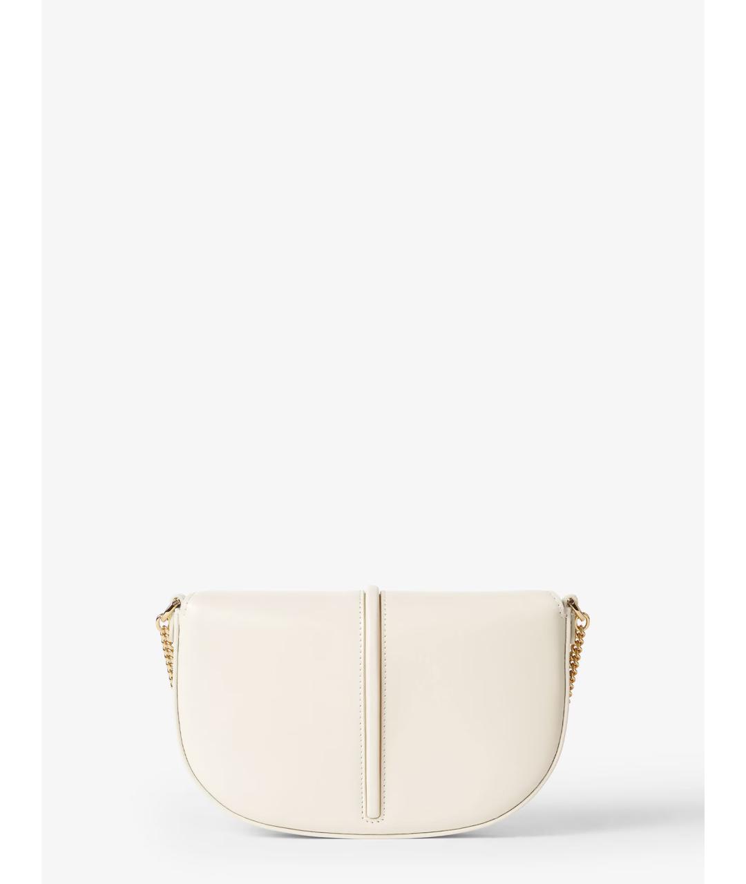 FENDI Белая кожаная сумка тоут, фото 4