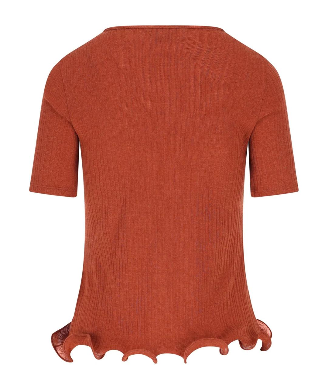 FENDI Красный полиэстеровый джемпер / свитер, фото 2