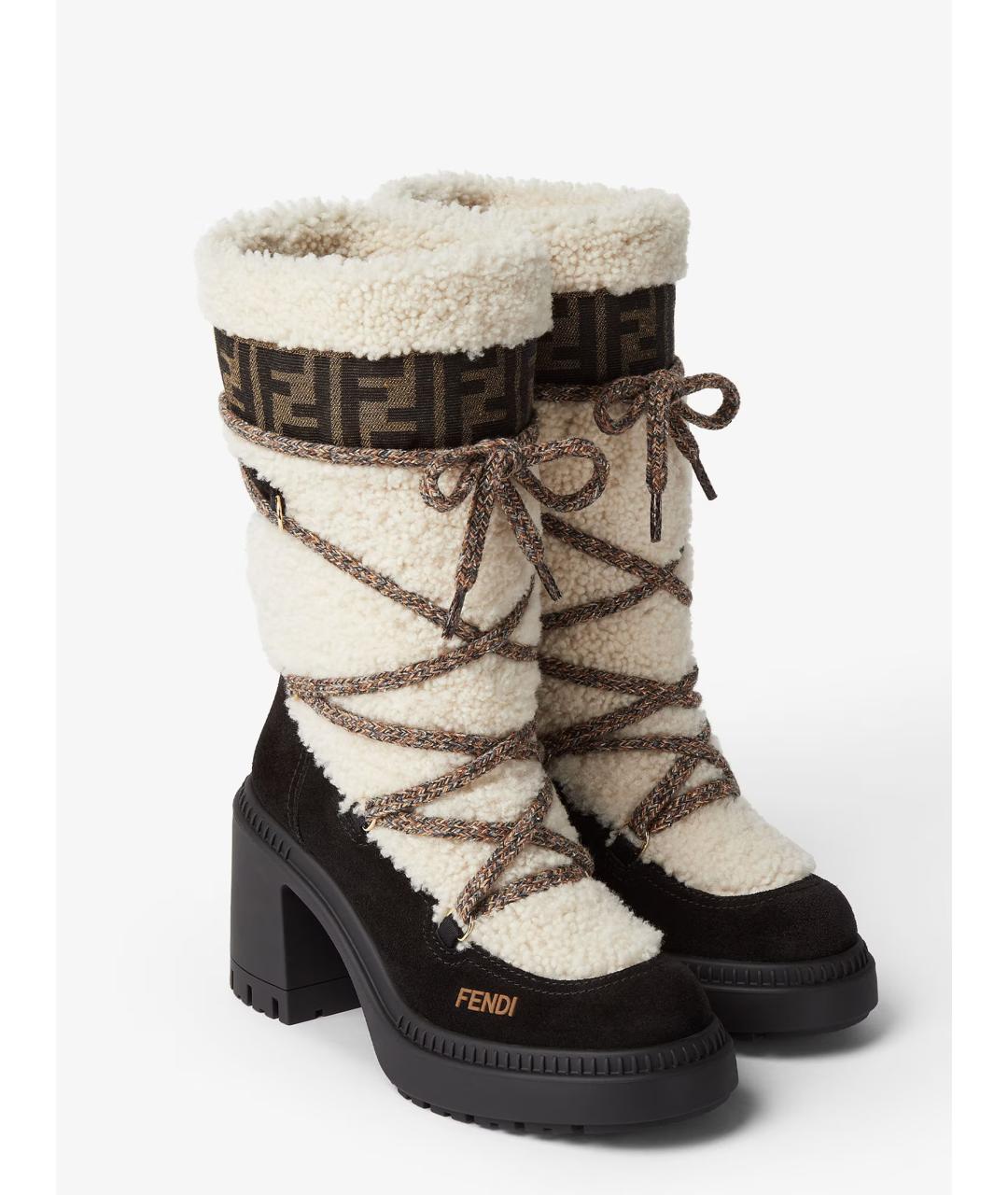 FENDI Мульти сапоги, фото 4