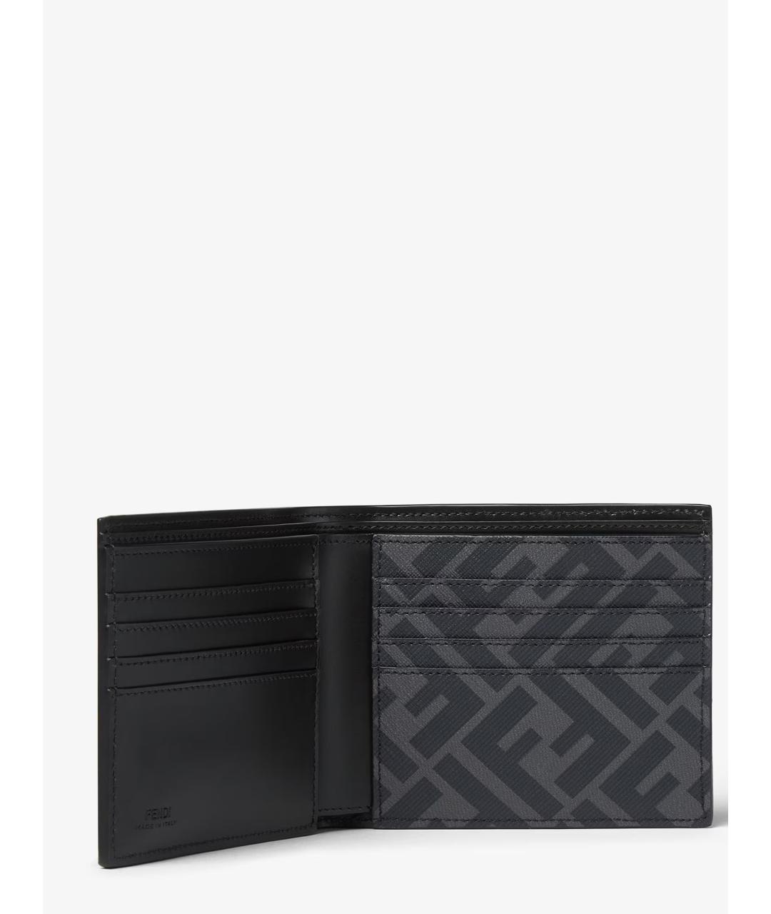 FENDI Черный кошелек, фото 2