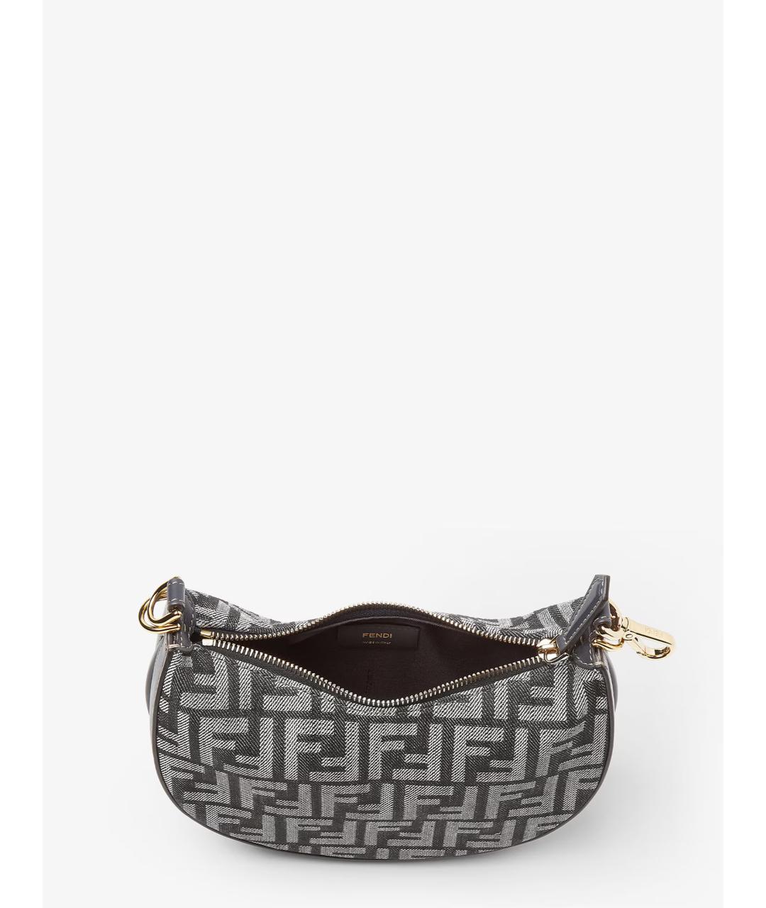 FENDI Синяя сумка тоут, фото 3