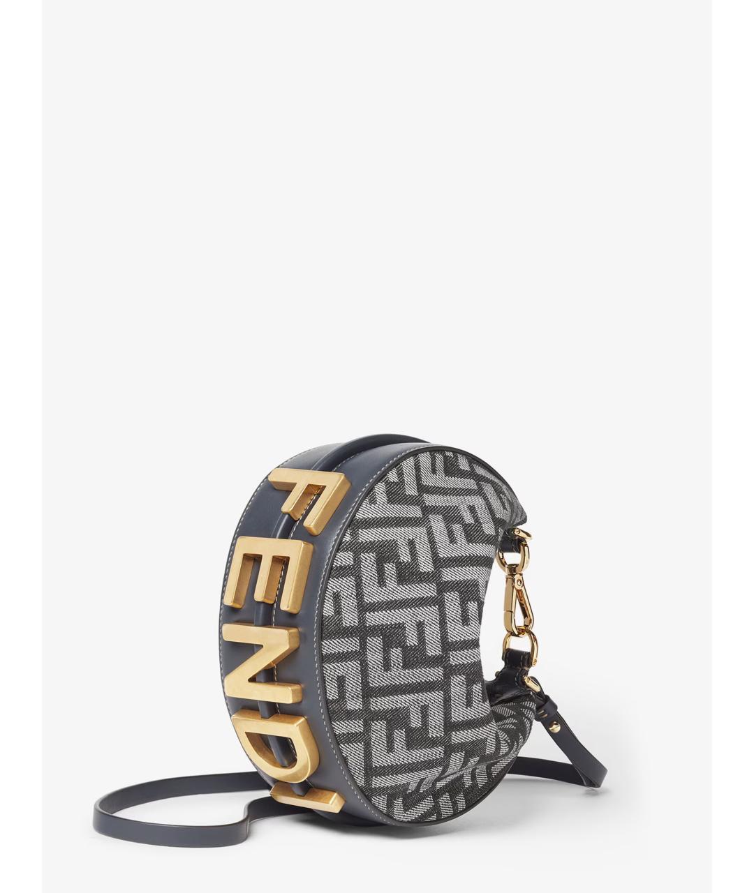 FENDI Синяя сумка тоут, фото 2