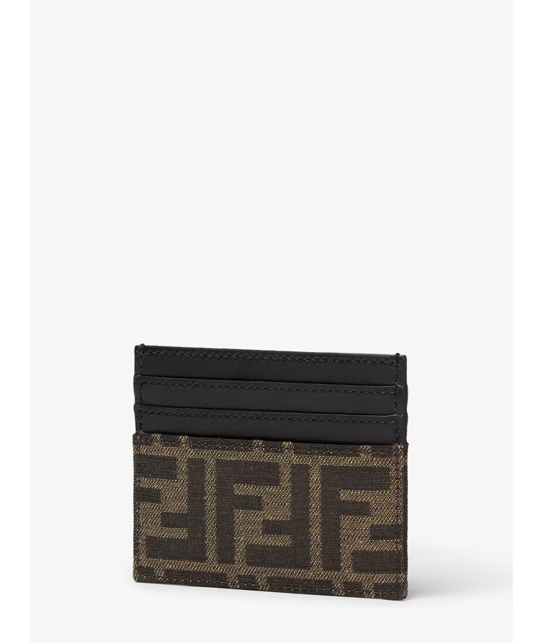 FENDI Коричневый кардхолдер, фото 2
