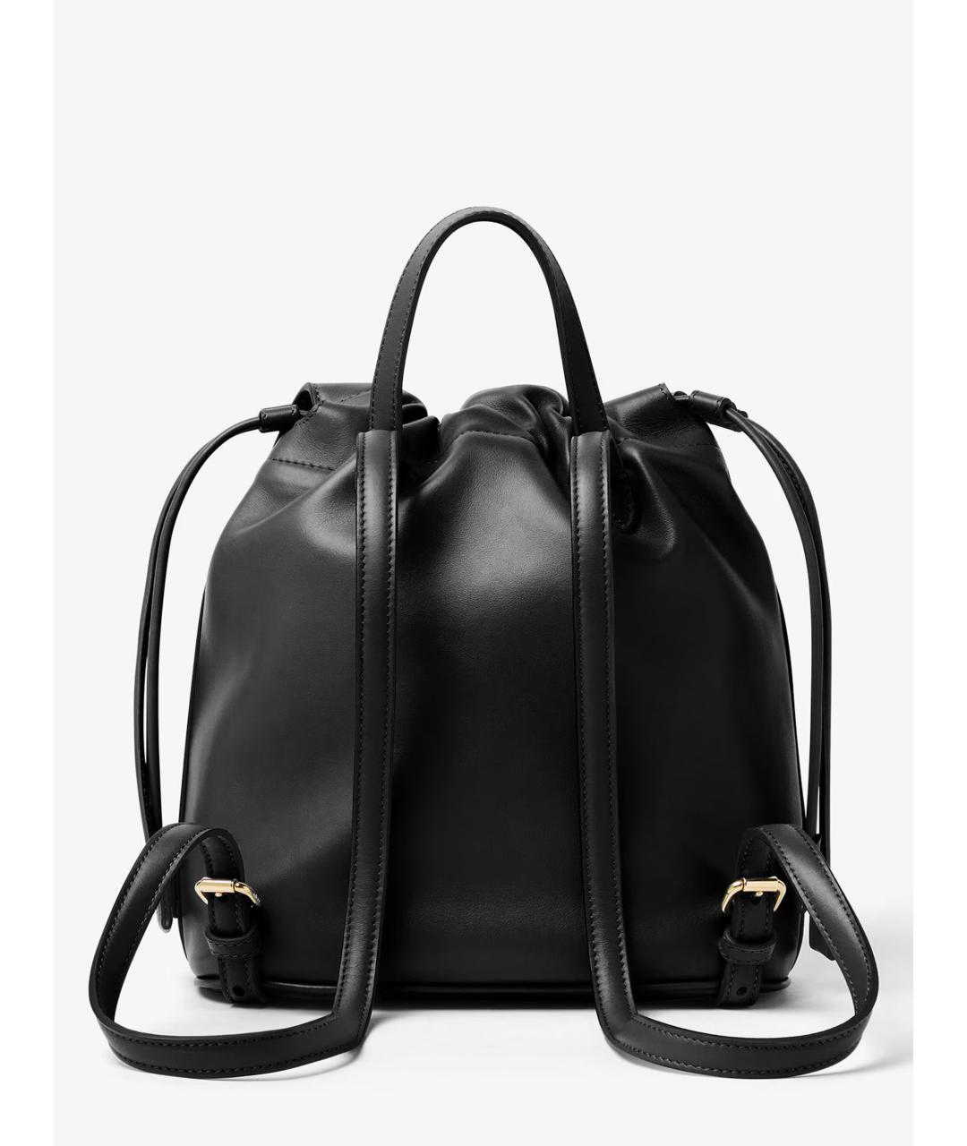 FENDI Черный кожаный рюкзак, фото 4