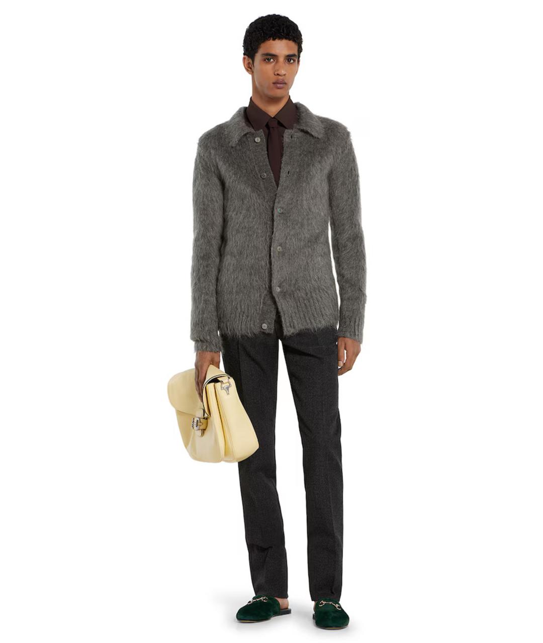 GUCCI Коричневая кэжуал рубашка, фото 2