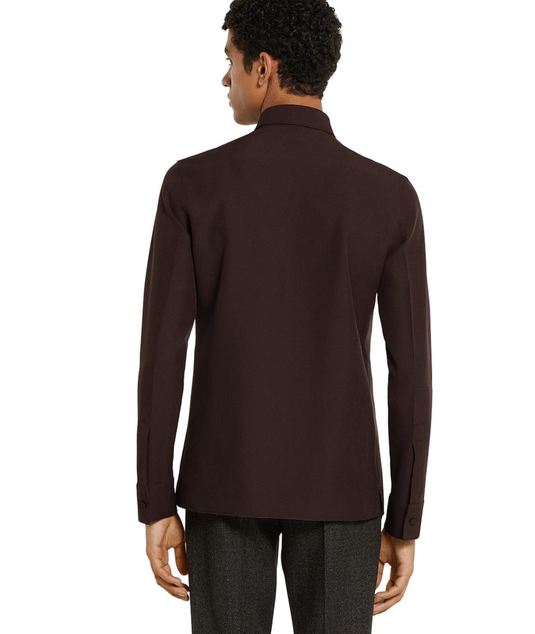 GUCCI Коричневая кэжуал рубашка, фото 4