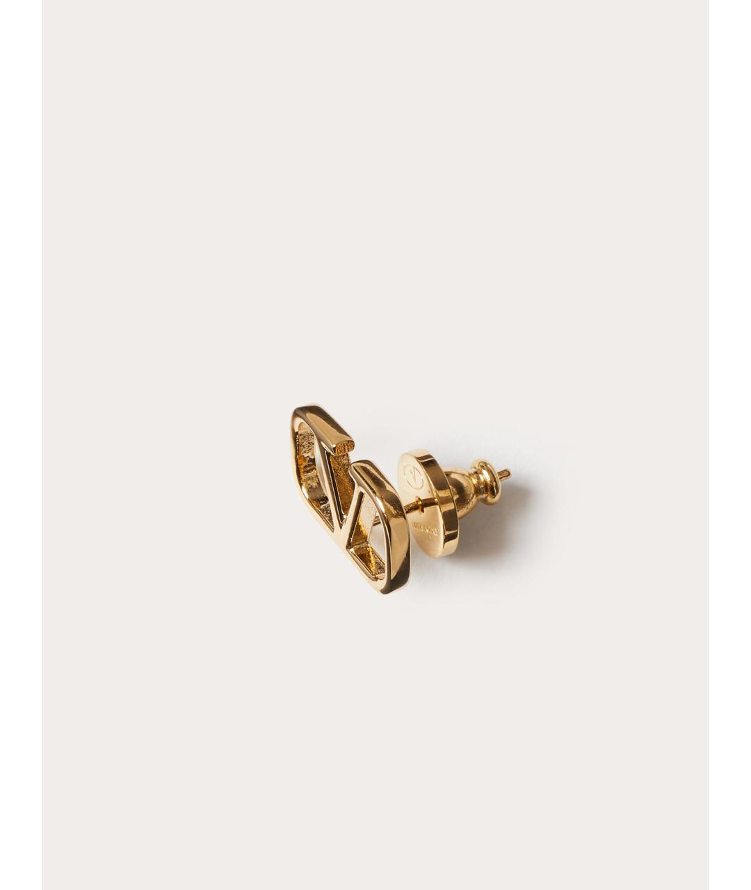 VALENTINO Золотые металлические серьги, фото 3