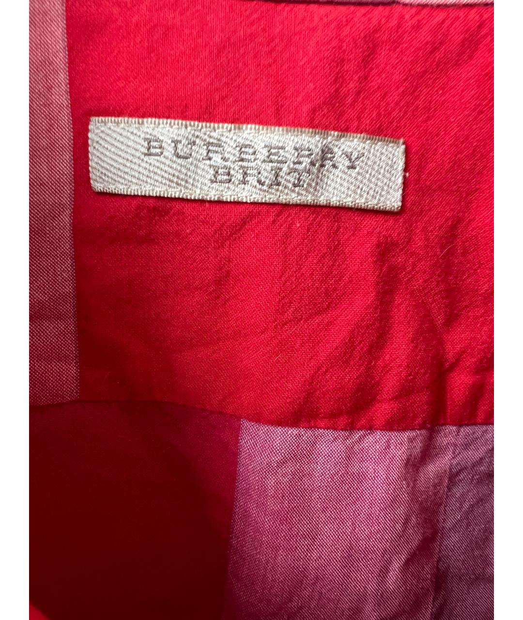BURBERRY Хлопковая кэжуал рубашка, фото 4