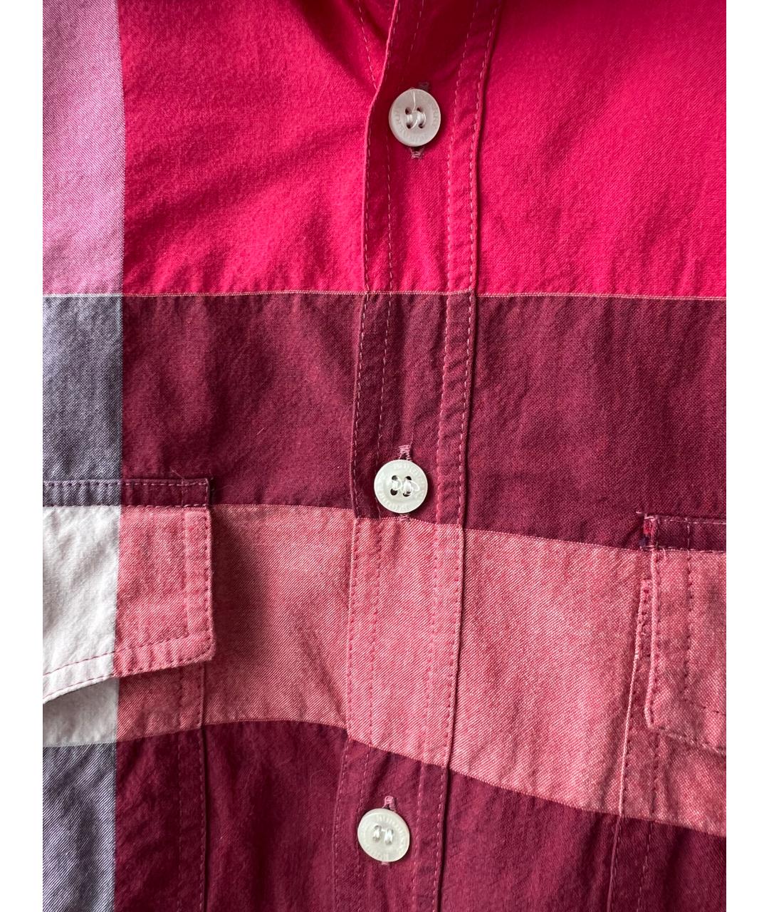 BURBERRY Хлопковая кэжуал рубашка, фото 3