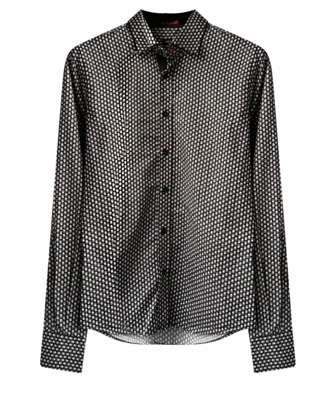 PAUL SMITH Черная хлопковая классическая рубашка, фото 1