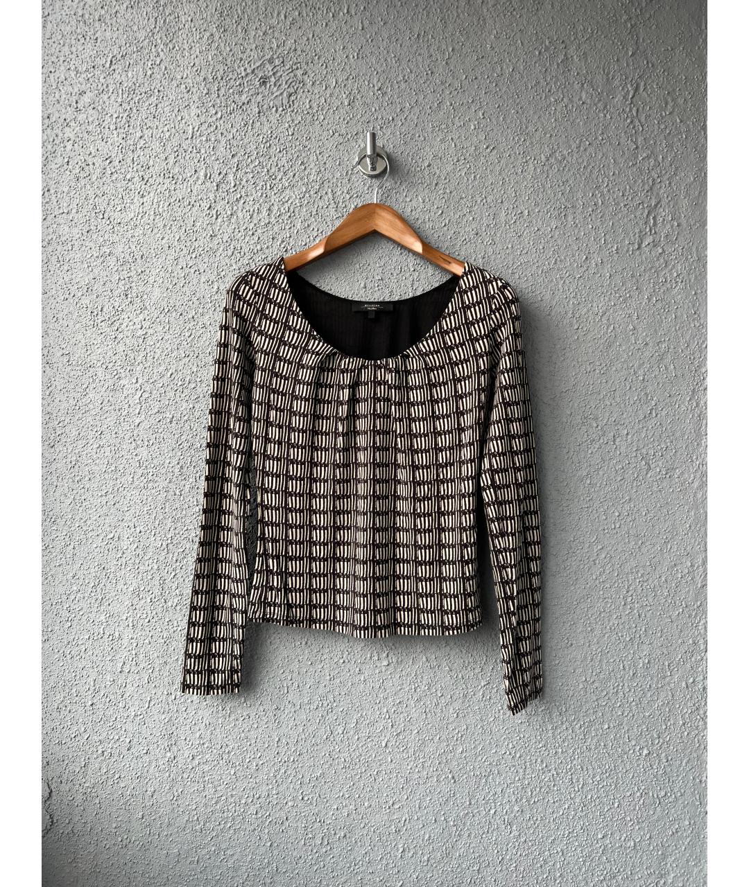 WEEKEND MAX MARA Серый хлопковый джемпер / свитер, фото 5