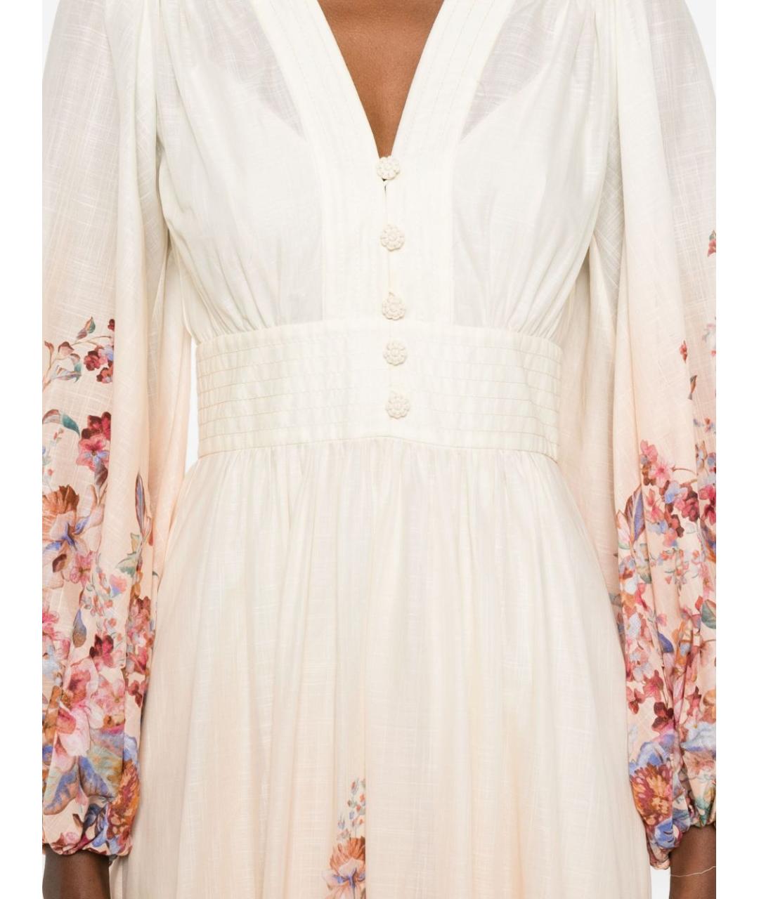 ZIMMERMANN Мульти хлопковое повседневное платье, фото 4