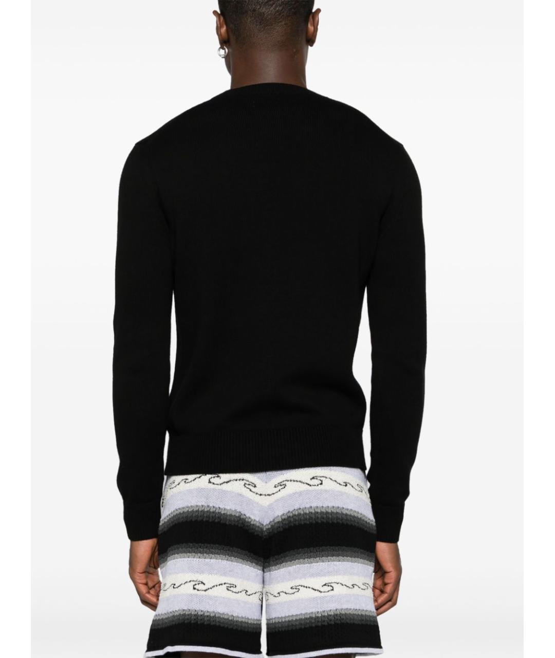 AMIRI Черный хлопковый джемпер / свитер, фото 4