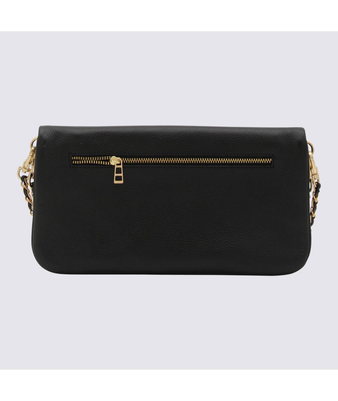 ZADIG & VOLTAIRE Черная кожаная сумка через плечо, фото 2