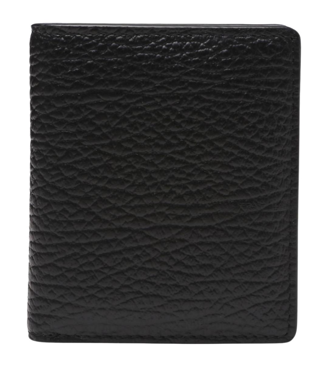 MAISON MARGIELA Черный кожаный кошелек, фото 1