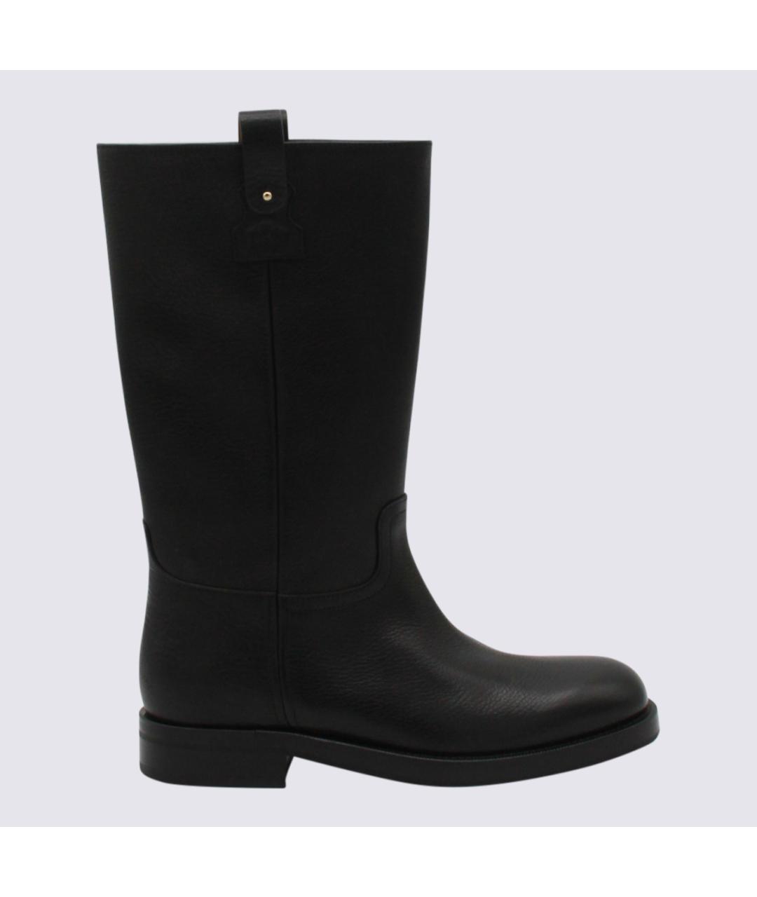 CHURCH'S Черные кожаные сапоги, фото 5